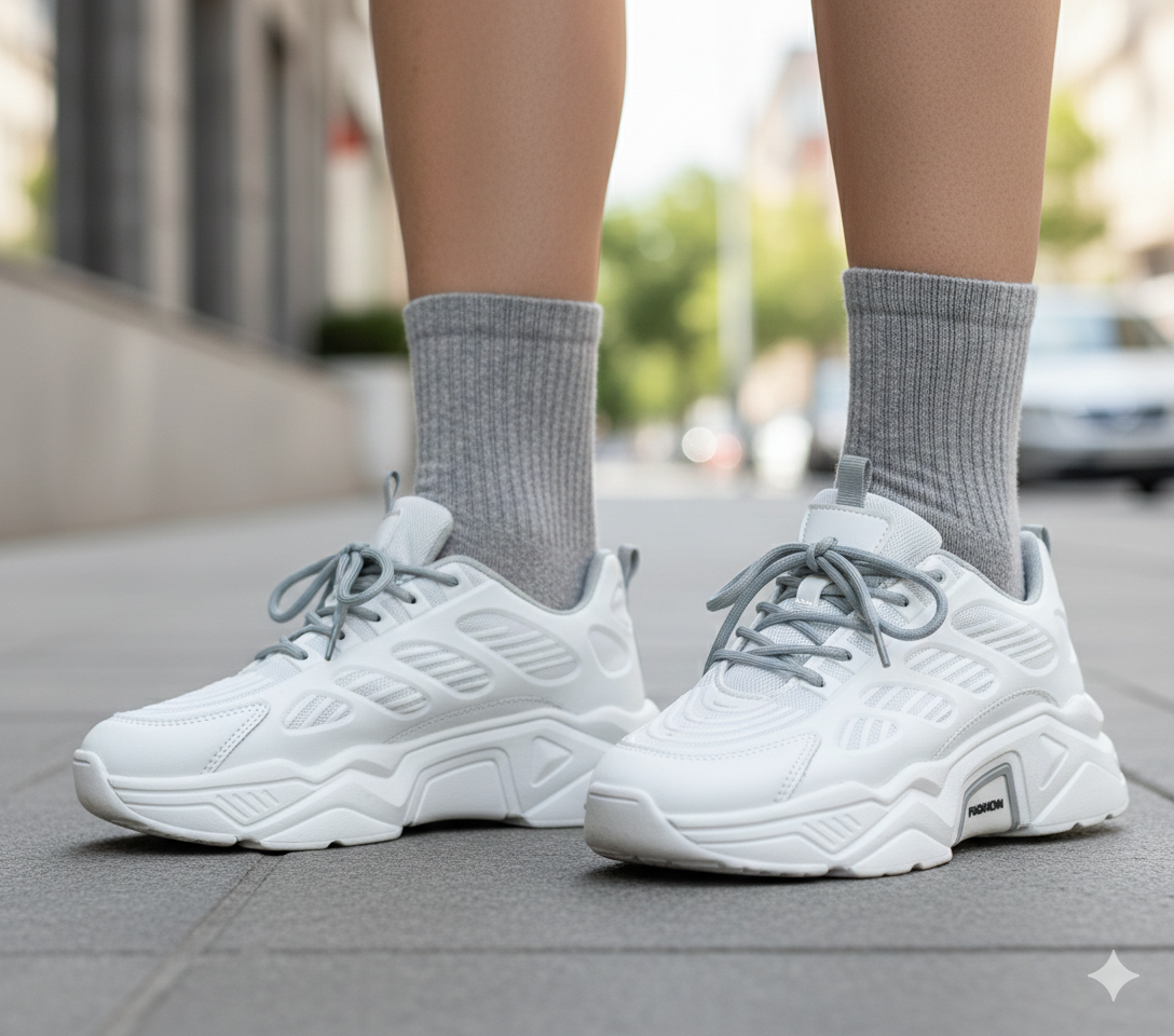 Basket Fashion "Chunky" – Style & Confort Urbain