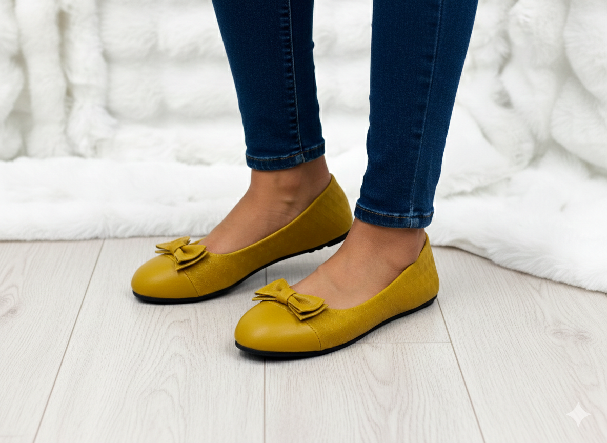 Ballerines Élégantes à Nœud